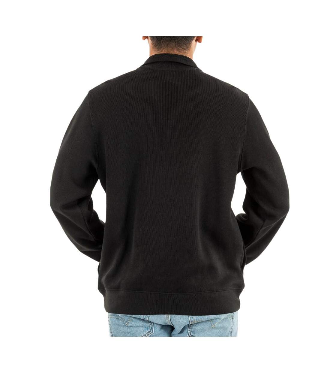 Sweat noir homme lacoste sh1927-2