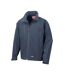 Result Mens 2 Layer Base Softshell Breathable Wind Resistant Jacket (Navy Blue) - UTBC864