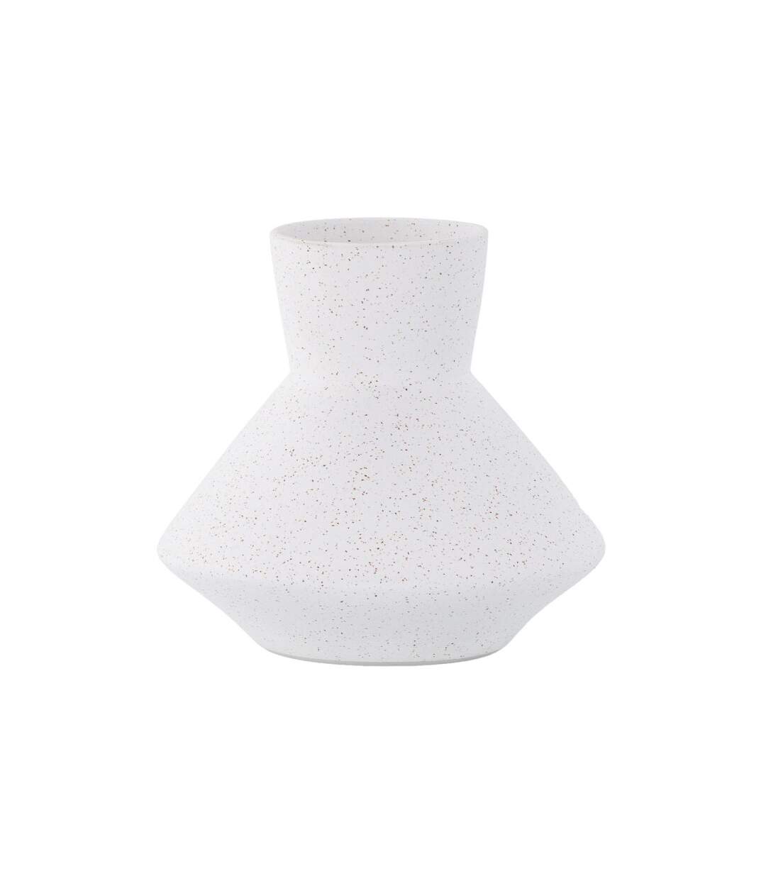 Vase Design Rellis 22cm Blanc-1