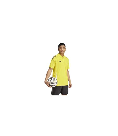 Polo Tiro Competition Homme Jaune Blanc Adidas