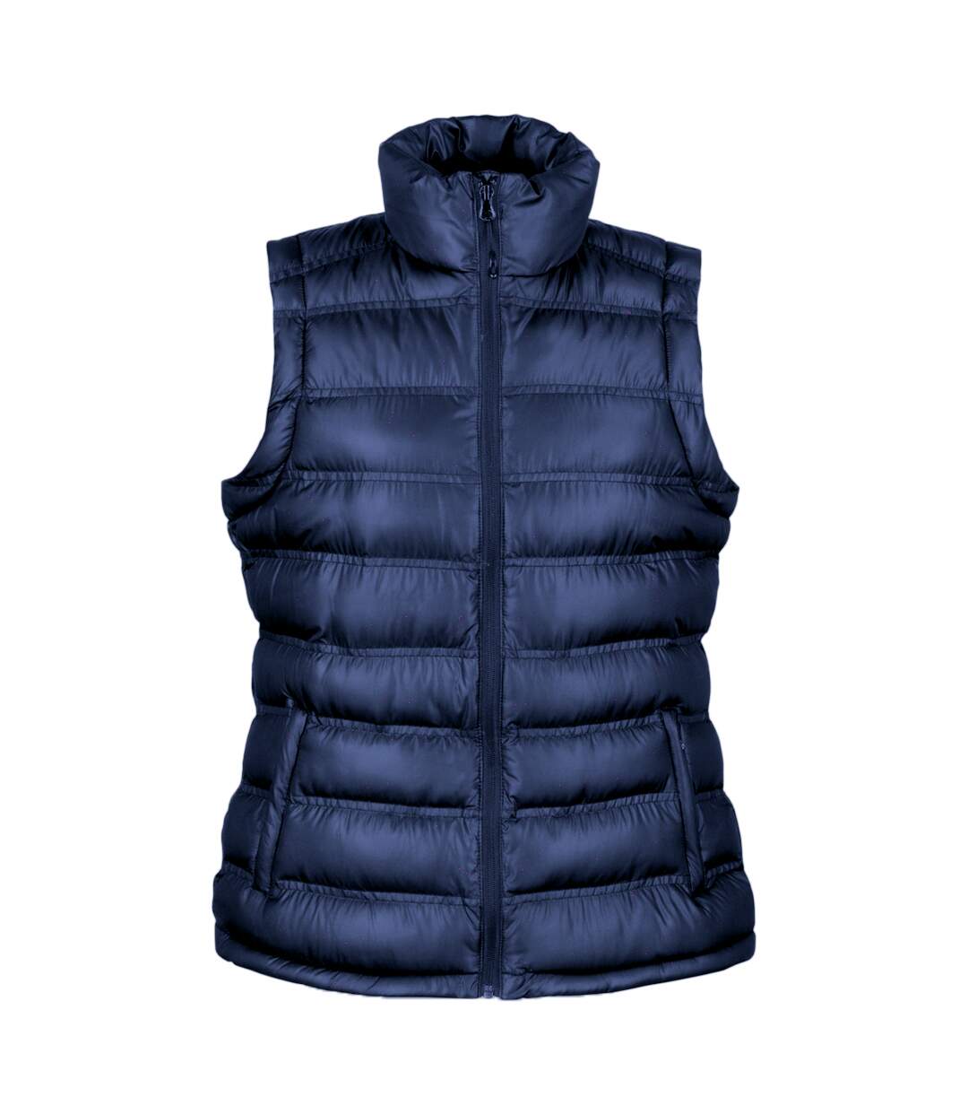 Result Ladies/Womens Ice Bird Padded Bodywarmer/Gilet Jacket (Navy Blue)