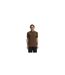 Polo Motif/style Double Pointe Homme Marron Fred Perry-1