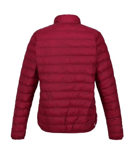 Regatta Womens/Ladies Hillpack Padded Jacket (Rumba Red/Seal Grey) - UTRG9195