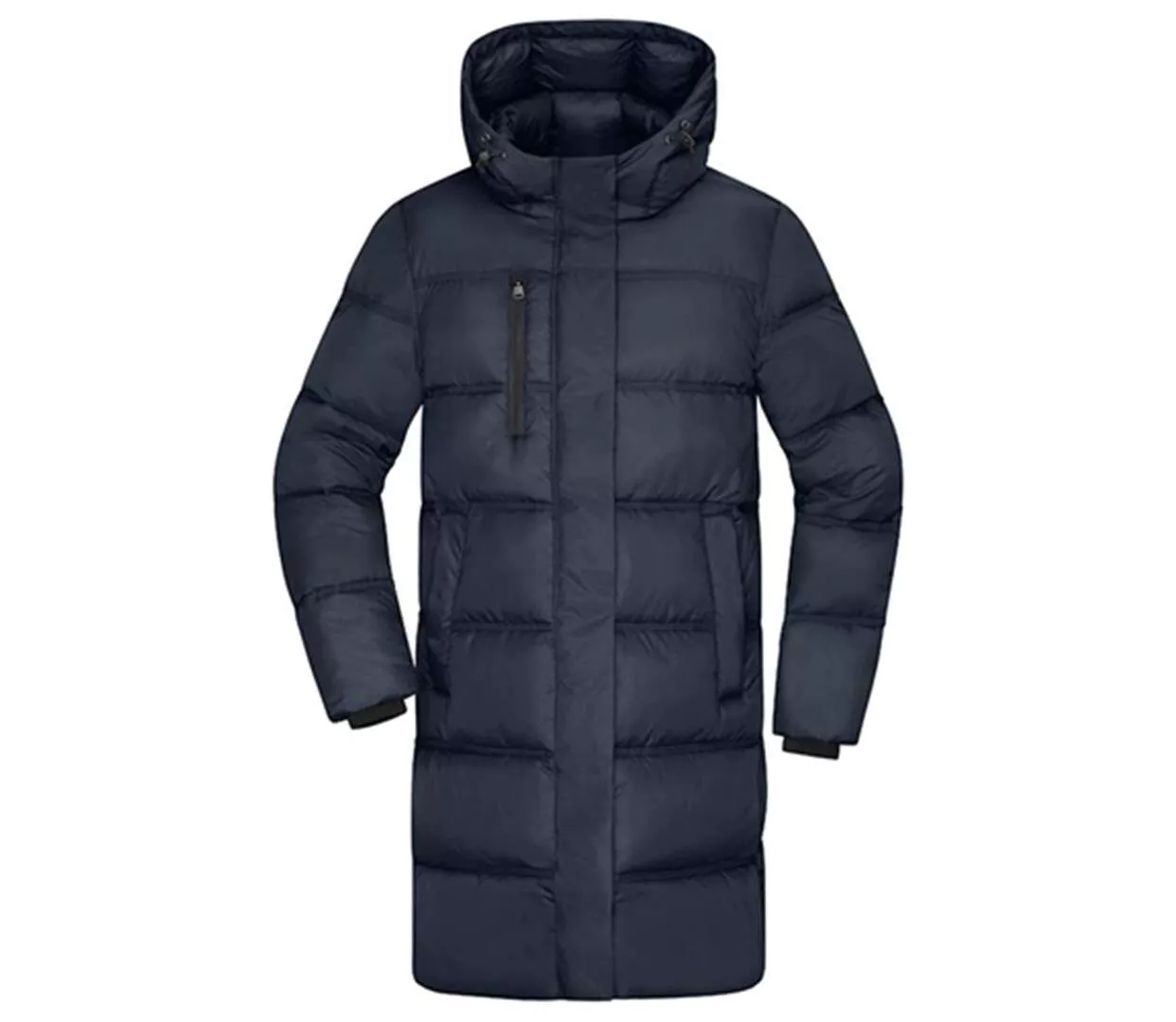 Doudoune longue - Femme - JN1367 - bleu marine-1
