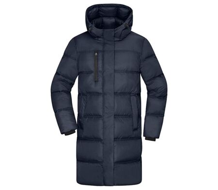 Doudoune longue - Femme - JN1367 - bleu marine
