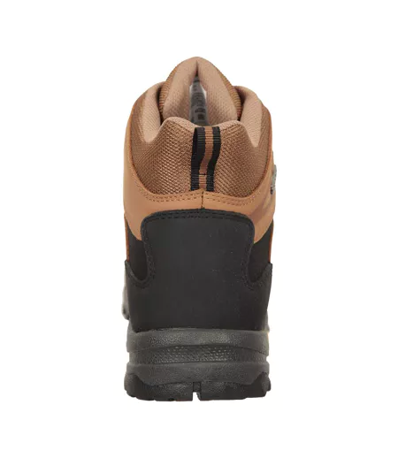 Mens Hurricane Extreme Leather Isogrip Waterproof Boots Brown Mountain Warehouse