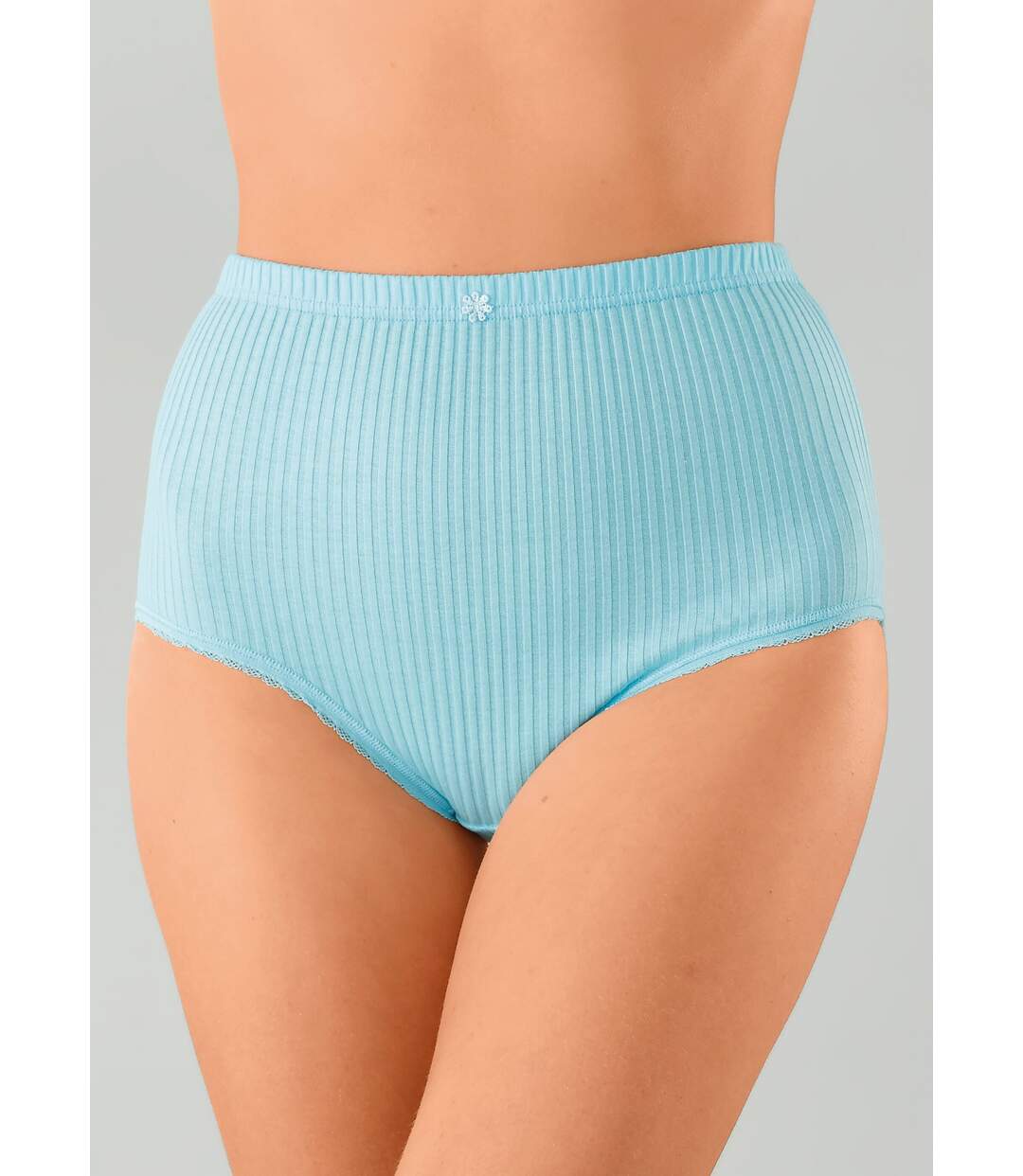 Culotte taille haute coton - lot de 4-1