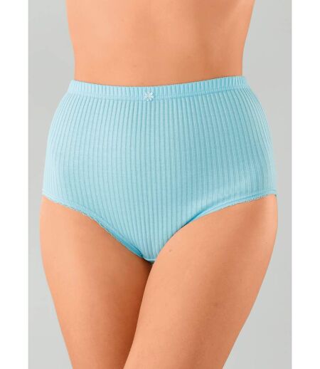 Culotte taille haute coton - lot de 4