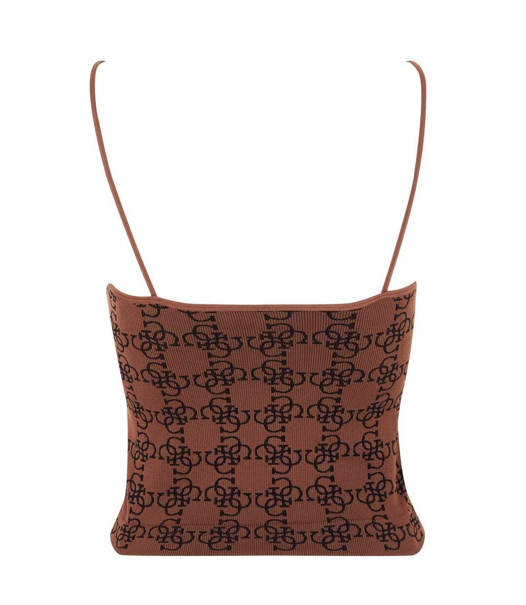 Haut Motif/style Monogramme Femme Marron Guess-3