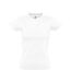 T-shirt Imperial Femme Blanc Absolu SOLS-1