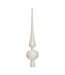 Cimier 1 Boule pour Sapin Maison 28cm Blanc-1
