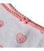 Débardeur Motif/style Cœurs Femme Blanc Skims-3