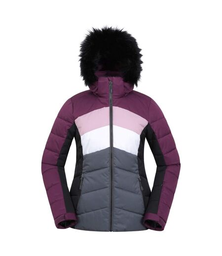 Blouson De Ski Cascade Femme Violet Foncé Mountain Warehouse