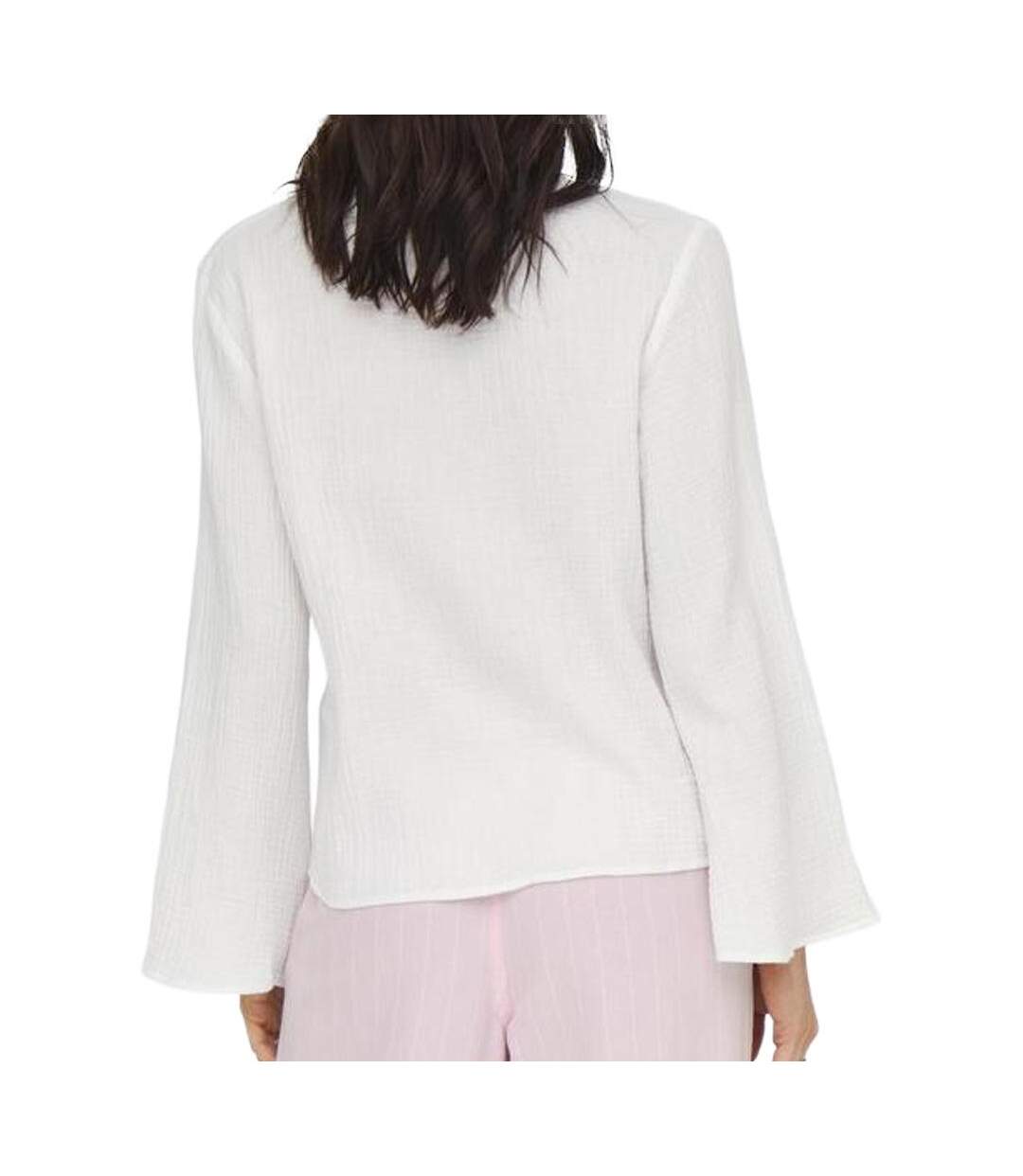 Blouse blanche femme jdy theis life-2