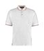 Kustom Kit Mens Polo Shirt (White/Red)