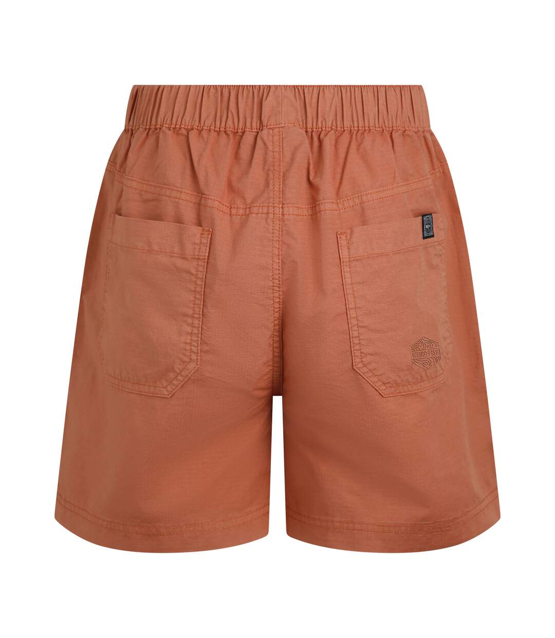 Womens/ladies Deeley Ripstop Shorts Auburn Weird Fish-3