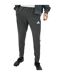 Mens Sereno Aeroready 3 Stripes Slim Tapered Tracksuit Bottoms Grey Adidas-3