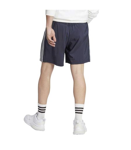 Short Motif/style 3 Rayures Homme Bleu Marine Blanc Adidas