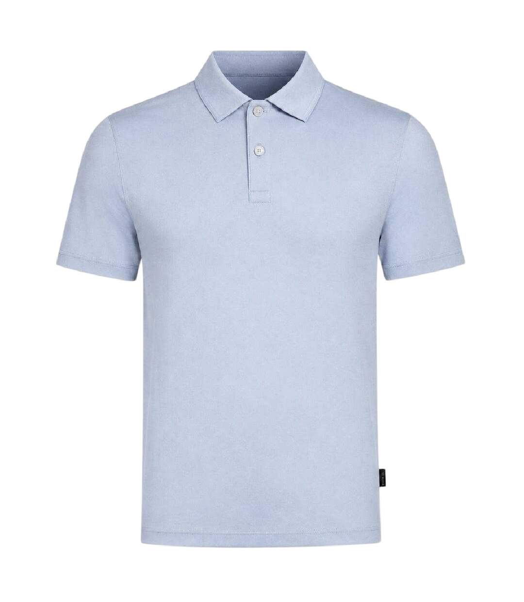 Polo Zeiter Homme Bleu Pâle Ted Baker-2