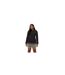 Robe Courte Manches Longues Fête Motif/style Perle Femme Noir Muse-1