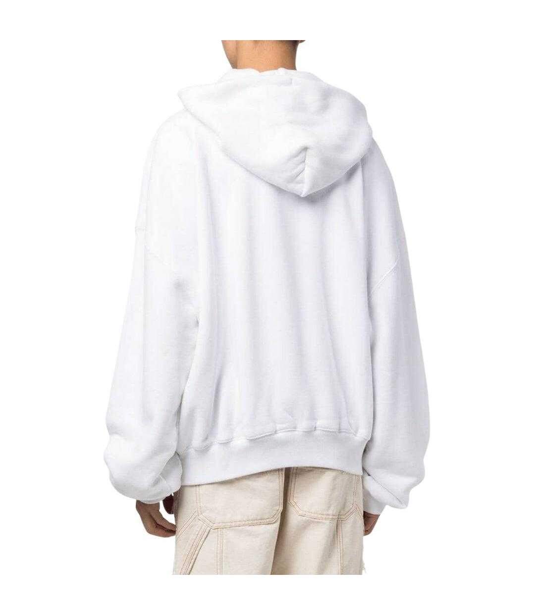 Unisex Adult Blurr Book Oversized Hoodie White Off-White-3