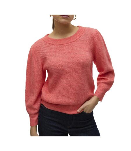Pull rose femme vero moda vigga - l