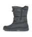 Unisex Dodo Pull On Winter Snow Boots Black Trespass-3