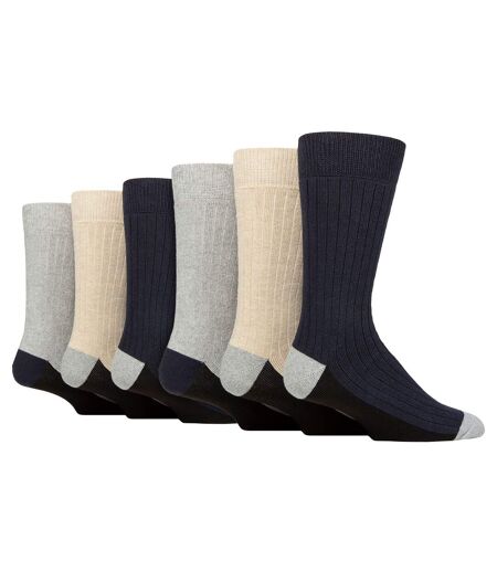 Wildfeet - 6 Paires Homme Chaussettes Bottes Coton Randonn�e