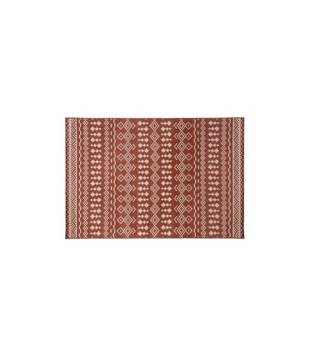 Tapis Déco Imprimé Colyn 120x160cm Terracotta