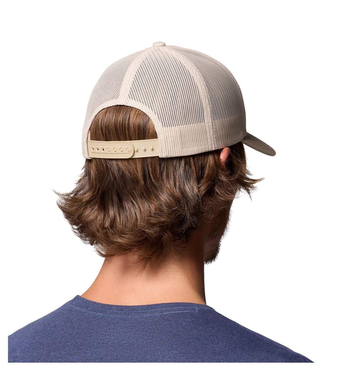Casquette Trucker Motif/style Logo Homme Taupe Columbia-2