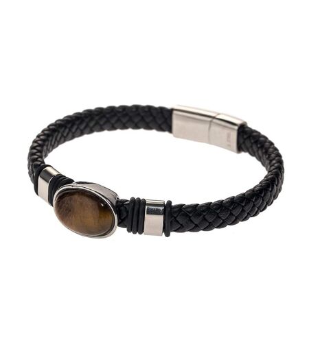 Bracelet noir/marron homme geographical norway 315128 - taille unique