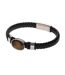 Bracelet noir/marron homme geographical norway 315128 - taille unique-1