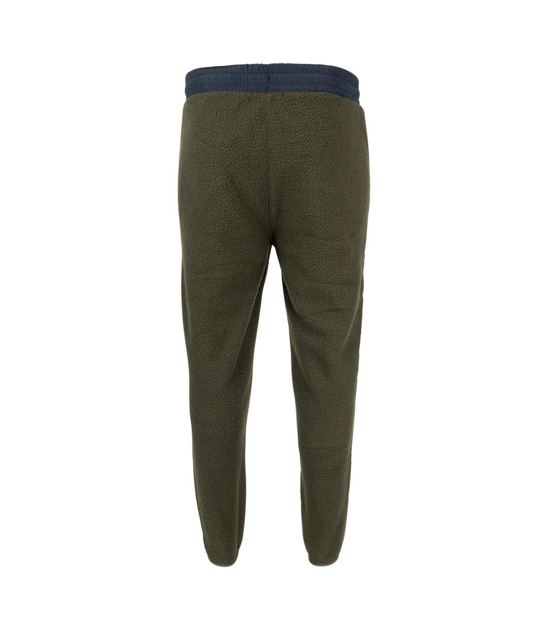 Mens Sherpa Fleece Jogging Bottoms Green Speero-2