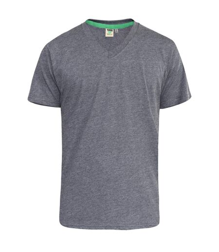 T-shirt D555 Signature Homme Gris Foncé Duke