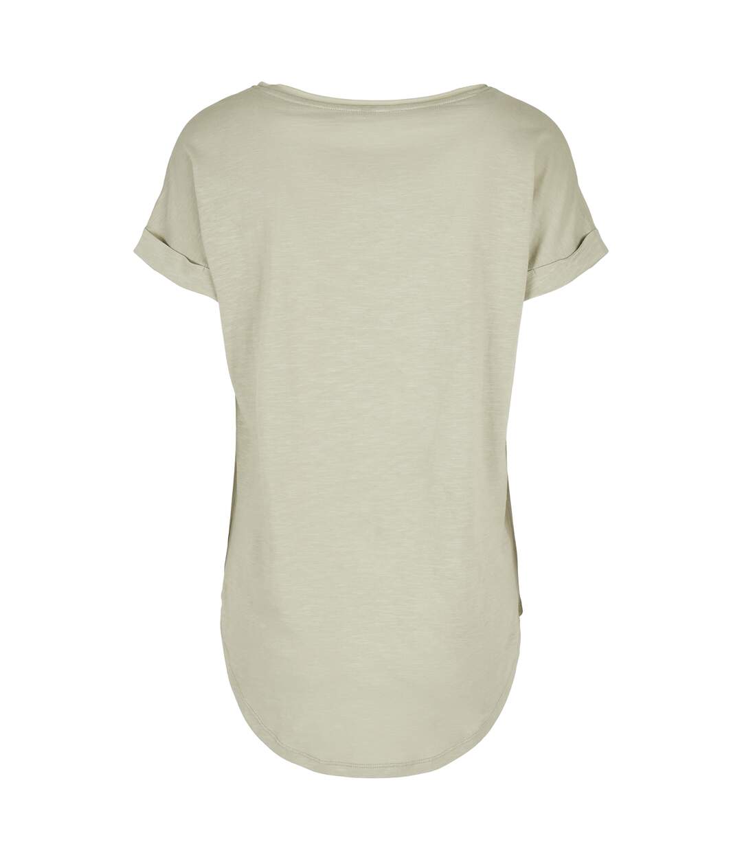T-shirt Femme Vert De Gris Clair Build Your Brand-2
