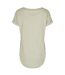 T-shirt Femme Vert De Gris Clair Build Your Brand-2
