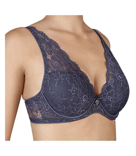 Lace bralette with cup for women, IRINA model. Elegant, comfortable and with delicate support.