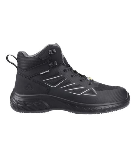 Bottines De Sécurité Motif/style Logo As710c Adulte Noir Amblers