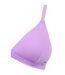 Womens/ladies Cotton Triangle Cups Bralette Lilac Adidas-3