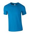 Gildan Mens Short Sleeve Soft-Style T-Shirt (Sapphire)