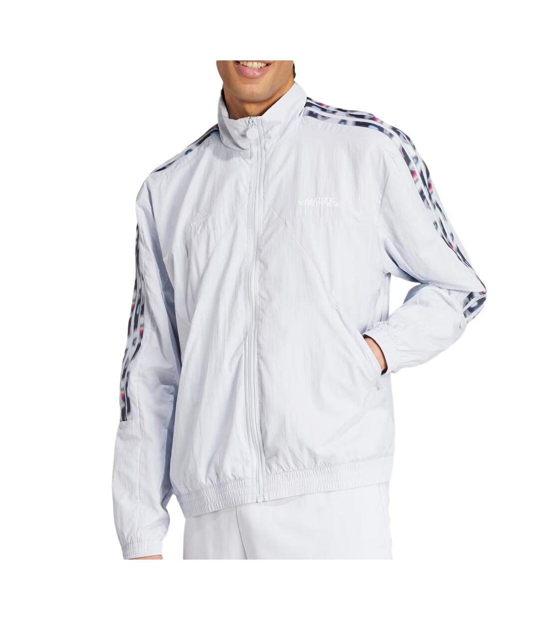 Veste bleu clair homme adidas pride-1