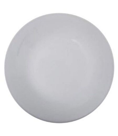 Lot de 6 Assiettes Creuses Jeanne 20cm Blanc