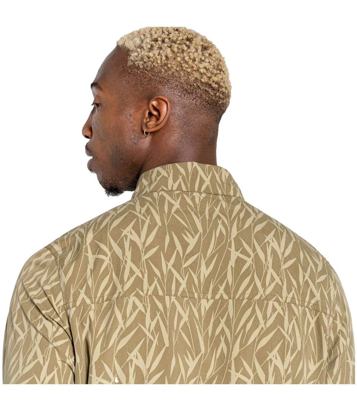 Craghoppers Mens Pinyon Long-Sleeved Shirt (Dark Moss)