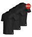 Lot De 3  T-shirts Homme Noir Adidas-2