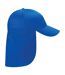 Casquette légionnaire enfant bleu roi vif Beechfield-1