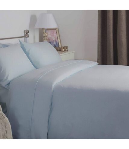 Brushed cotton duvet cover blue Belledorm