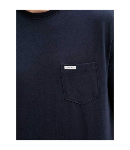 T-shirt Motif/style Logo Jeans Daring Ocean Homme Bleu Marine Guess