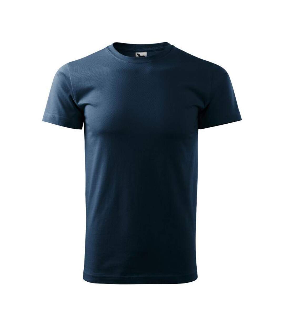 T-shirt Basic Homme Bleu Marine Foncé Adler-1