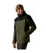 Veste 3-en-1 Wentwood Homme Vert Kaki Foncé Noir Regatta-1
