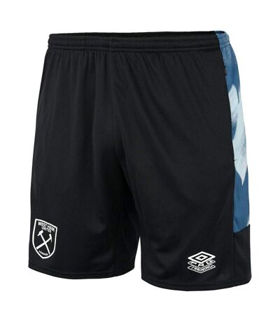 West Ham United FC - Short - Homme (Noir / Bleu pâle / Blanc) - UTUO243